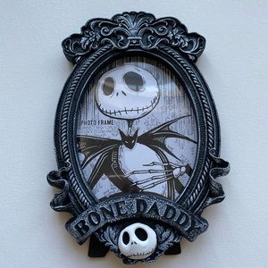 Nightmare before Christmas bone daddy photo frame
